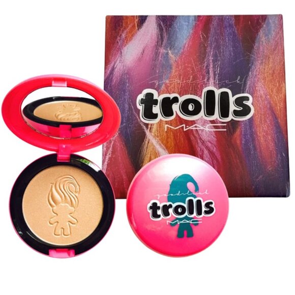 🆕New Authentic Rare MAC Cosmetics Trolls Glow‎ Rida Beauty Powder - Picture 1 of 8